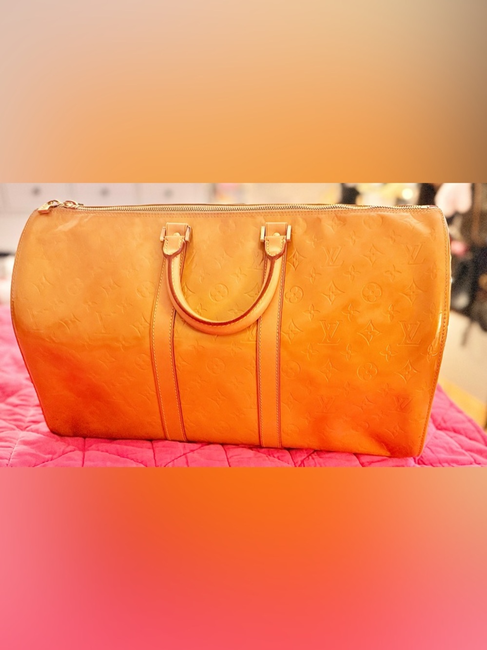 Louis Vuitton Vernis Keepall - Picture 5 of 9